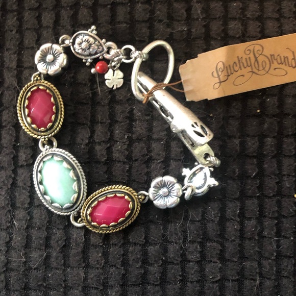 Vintage Lucky Brand Hippie Stone Bracelet- 660 $30 or $25 w/offer - Picture 2 of 4
